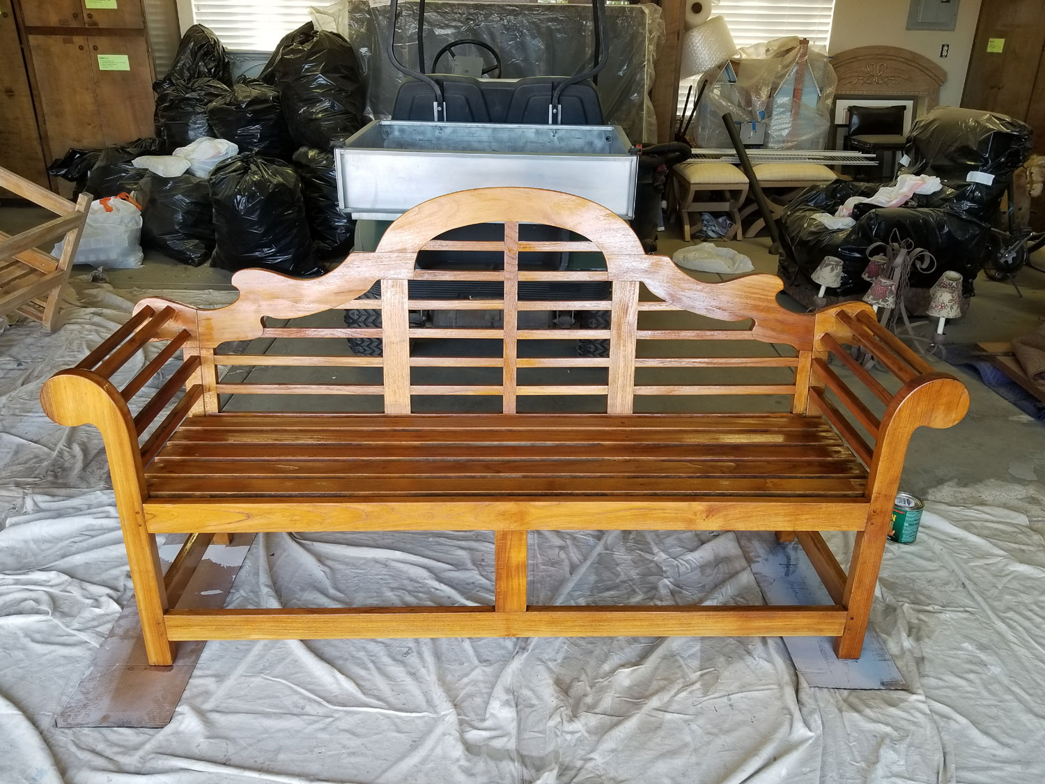 Jeremiah's Painting - Patio Furniture - After Restoration